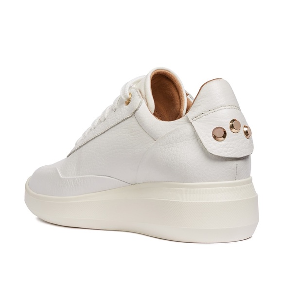 Geox | Shoes | Geox Rubidia Wedge White Sneaker Size Eu38us 8uk 5 | Poshmark